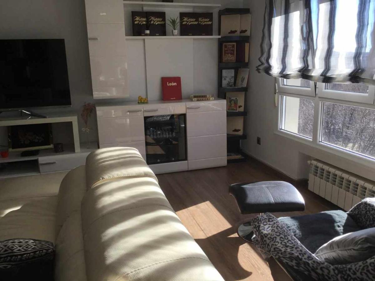 Apartamento Gran Piso Alto Luzdiseno Centrico Con Garaje León