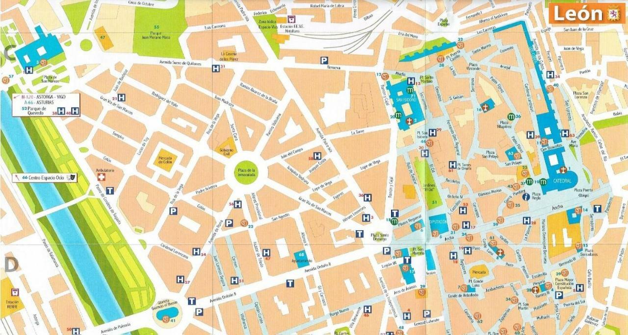 Apartamento Entrevias - Con Garaje Y Wifi León